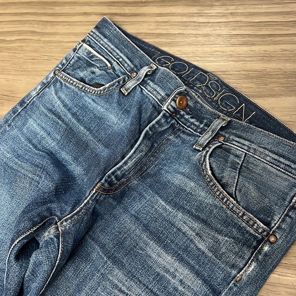 GOLDSIGN DENIM JENNY DISTRESSED JEANS SIZE 27 - Picture 16 of 16